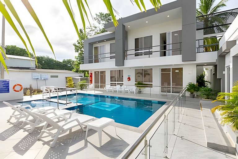 Hermoso apto con vista al mar y piscina en Coveñas