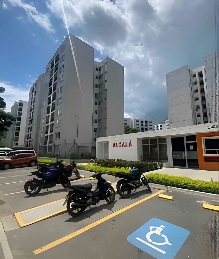 Hermoso apartamento entero con piscina - Guabinas