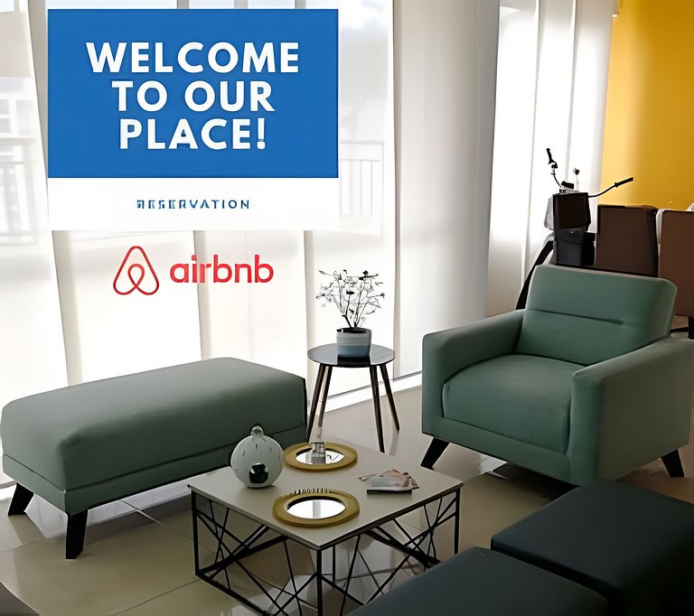 Apartamento con aire, hamaca, piscina y gym